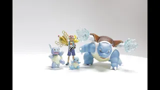 【MG】 Unboxing Squirtle, Wartortle, Blastoise Pokemon Scale world 꼬부기, 어니부기, 거북왕  포켓몬 1/20 스케일월드 리뷰