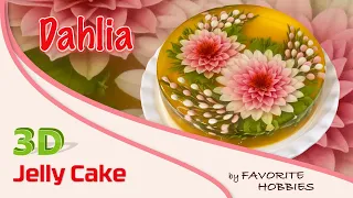 3D JELLY CAKE | 023 - DAHLIA | HOA THƯỢC DƯỢC