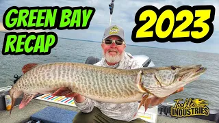 MUSKY! MY 2023 GREEN BAY YEAR IN REVIEW