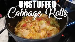 Unstuffed Cabbage Rolls | Keto & Low Carb Cook With Me