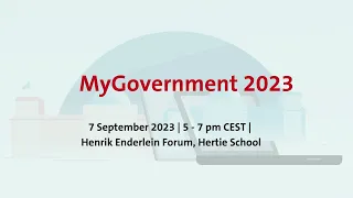myGovernment 2023 - Livestream