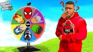 Franklin Playing Spin The Avengers Wheel Challenge In GTA 5