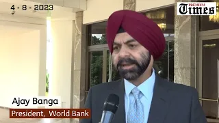 What we discussed with Tinubu - World Bank chief, Ajay Banga