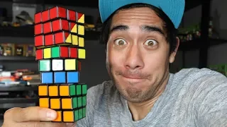 Amazing Rubik's Cube illusions - Zach King