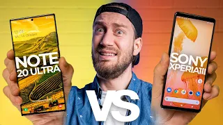 Galaxy Note 20 Ultra vs Sony Xperia 1 II! | VERSUS