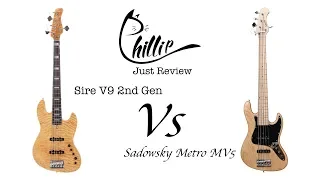 Sire V9 2nd Gen Vs  Sadowsky Metro MV5