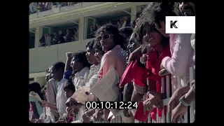 1980 Horse Racing in Port Louis, Mauritius, HD from 35mm