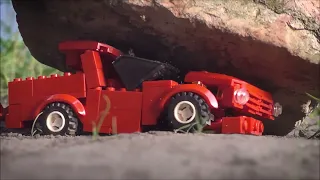 LEGO Cars Crushed by Rock Compilation 2022