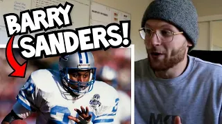 Rugby Player Reacts to BARRY SANDERS Detroit Lions NFL Career Highlights!