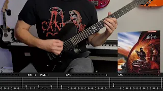 Sodom - Tired And Red (Rhythm Guitar Cover + Screentabs)