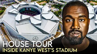 Kanye West | House Tour | Mercedes Benz Stadium Rent & Wyoming Ranch