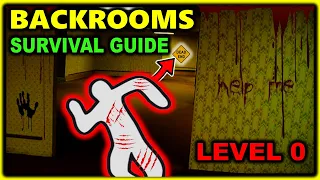 How To Survive in Backrooms LEVEL 0 | Backrooms "Tutorial Level" Explained | Unknown Nightmares