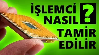 İşlemci Tamiri Nasıl Yapılır ? ( How to fix bent CPU Pins )