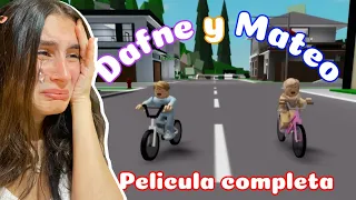 Dafne y Mateo película completa !! Película de Brookhaven Roblox