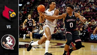 Louisville vs. Florida State Men's Basketball Highlights (2021-22)