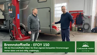 Wohnwagen Wohnmobil - Brennstoffzelle Efoy 150