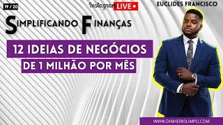 12 IDEIAS DE NEGÓCIOS DE 1 MILHÃO DE KWANZAS POR MÊS