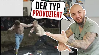 PROVOKANTER FIGHTER KASSIERT!! TOP DOG FC RINGLIFE reaction