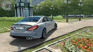 Mercedes CLS 63 AMG C218 - City Car Driving [Realistic Driving with Steering Wheel]