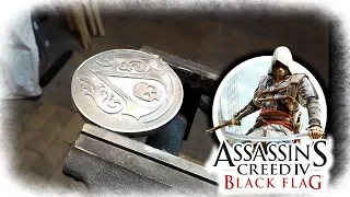 Making Aluminum Assassins Creed Black Flag Medallion