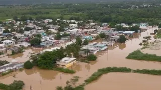 Hurricane Fiona leaving path of destruction in Caribbean