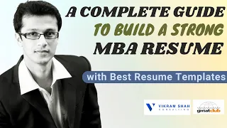 A Complete Guide to Write a Winning MBA Resume | Resume Templates Included