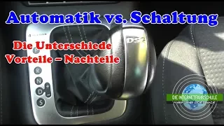 Automatik vs. Schaltwagen - Die Unterschiede - Fahrstunde