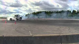 Scania drifting