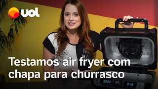 Air Fryer Barbecue da WAP faz churrasco sem fumaça; veja teste completo