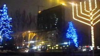 Ханука в Донецке 2011 год