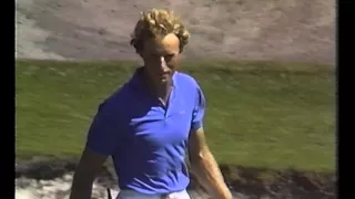 1986 Australian Open Golf won by Rodger Davis | ABC TV | Metropolitan Golf Club