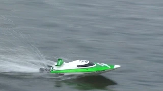 Feilun - FT009 High Speed RC Boat - Review and Maiden Run