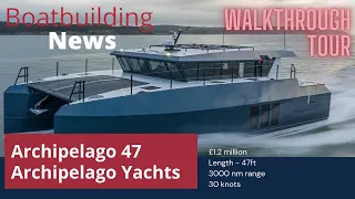 👀 WALKTHROUGH TOUR of Archipelago 47. Archipelago Yachts