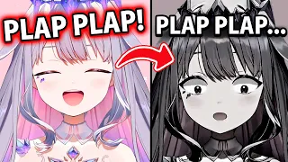 Bijou found out what 'PLAP PLAP' means...