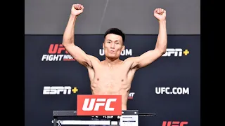 UFC Vegas 29: The Korean Zombie vs Ige Weigh-in