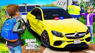 ОПЕРСКАЯ ЕЗДА В GTA 5 - ШКОЛЬНИК УГНАЛ ТАЧКУ У МАМКИ И РАЗБИЛ ЕЁ! УХОД ОТ ПОГОНИ ДПС (МОДЫ ГТА 5)