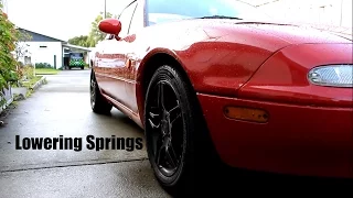 Miata Build Ep. 3 - Lowering Springs