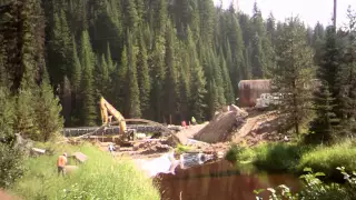 2014 American River Culvert Replacement Time-Lapse Video