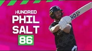 86 runs off just 32 balls! 🤯 | New KKR star Phil Salt on absolute fire!🧂🔥