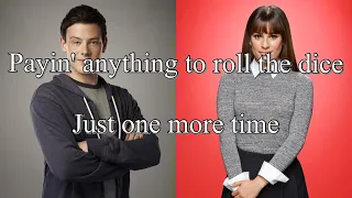 Glee - Don’t Stop Believin’ (Lyrics)