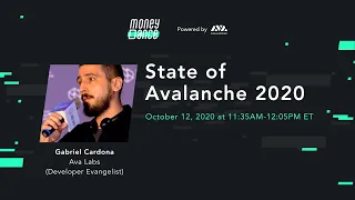 "State of Avalanche 2020" by Gabriel Cardona | MoneyDance