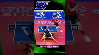 Deadly Topspin Forehand Zhang Jike #tabletennis #zhangjike #topspin #pingpong #shorts