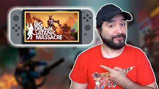 Big Drunk Satanic Massacre for Nintendo Switch - First Impressions | 8-Bit Eric