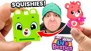Unboxing $80 SQUISHIES Mystery Box With Tiny House Care Bear Lil Besties
