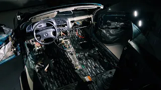 Installing Sound Deadening To The Interior Of My BMW E36