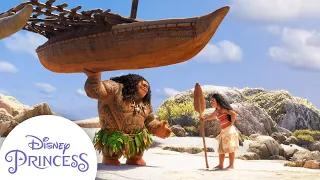 Moana Meets Maui | Disney Princess