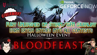 V Rising Bloodfeast Halloween Event | GeForce Now | Steam | Fury Unleashed Giveaway