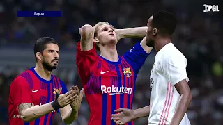 PES 2021 - Gameplay | Barcelona vs Real Madrid || El Clasico di Liga Champions || PC ACER NITRO 5