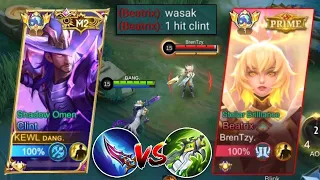 GLOBAL CLINT VS TOP 1 GLOBAL BEATRIX TRASHTALKER🔥 | ONE OF THE HARDEST RANKED GAME! (WHO WILL WIN?)