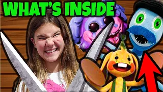 What’s Inside Daddy Long Legs, PJ Pugapillar And Bunzo Bunny! Cutting Open Poppy Playtime Villains